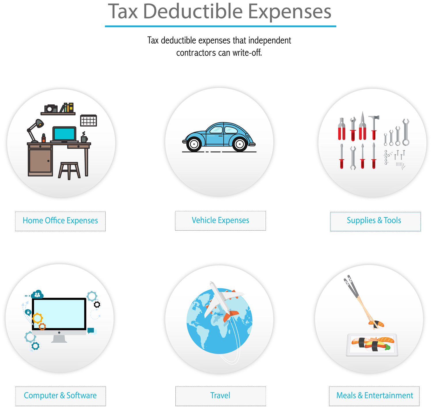 Tax deductions for 1099 contractors