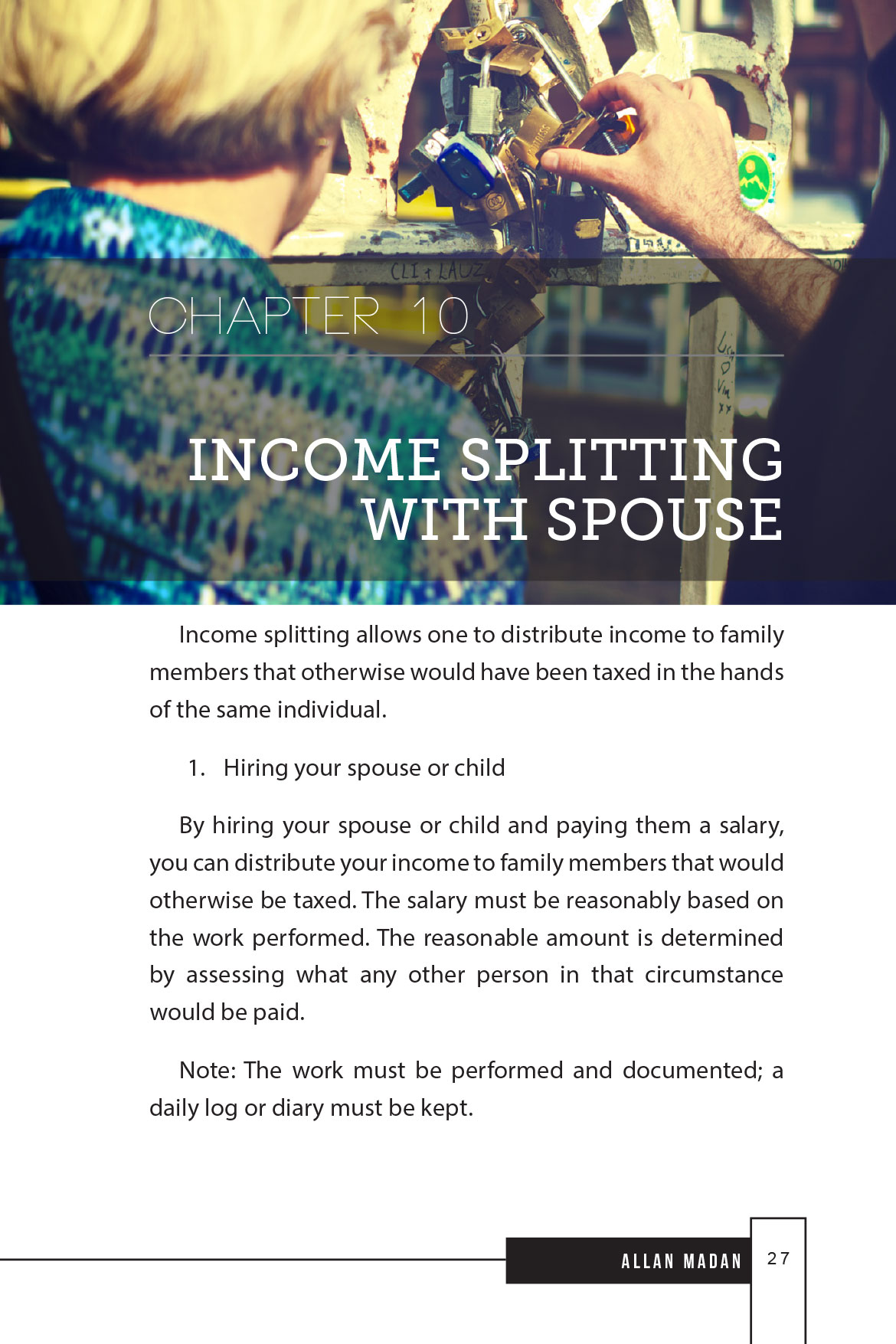Income splitting with spouse, tax tips for Canadians