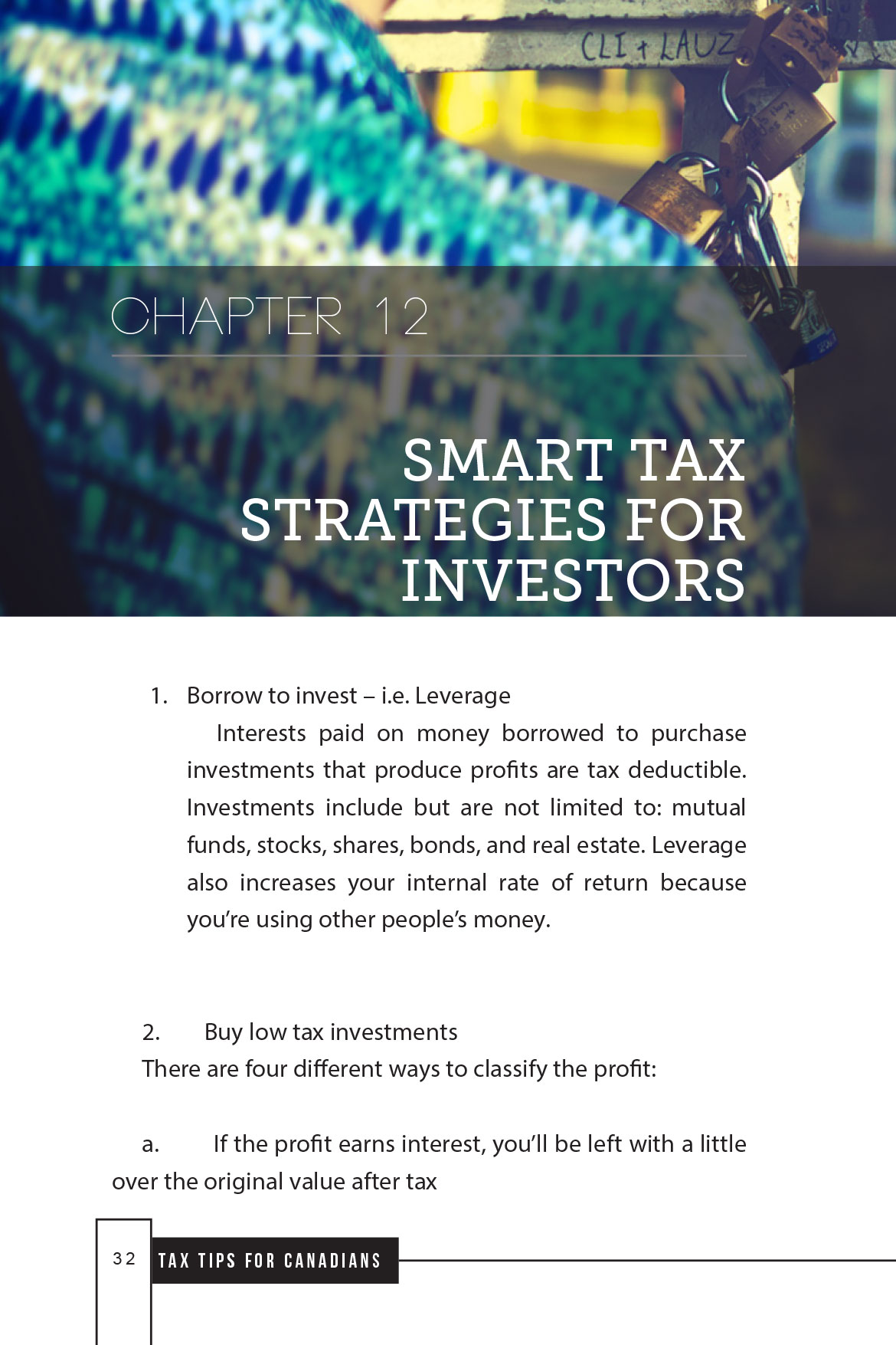 Smart tax strategies for investors, tax tips for Canadians