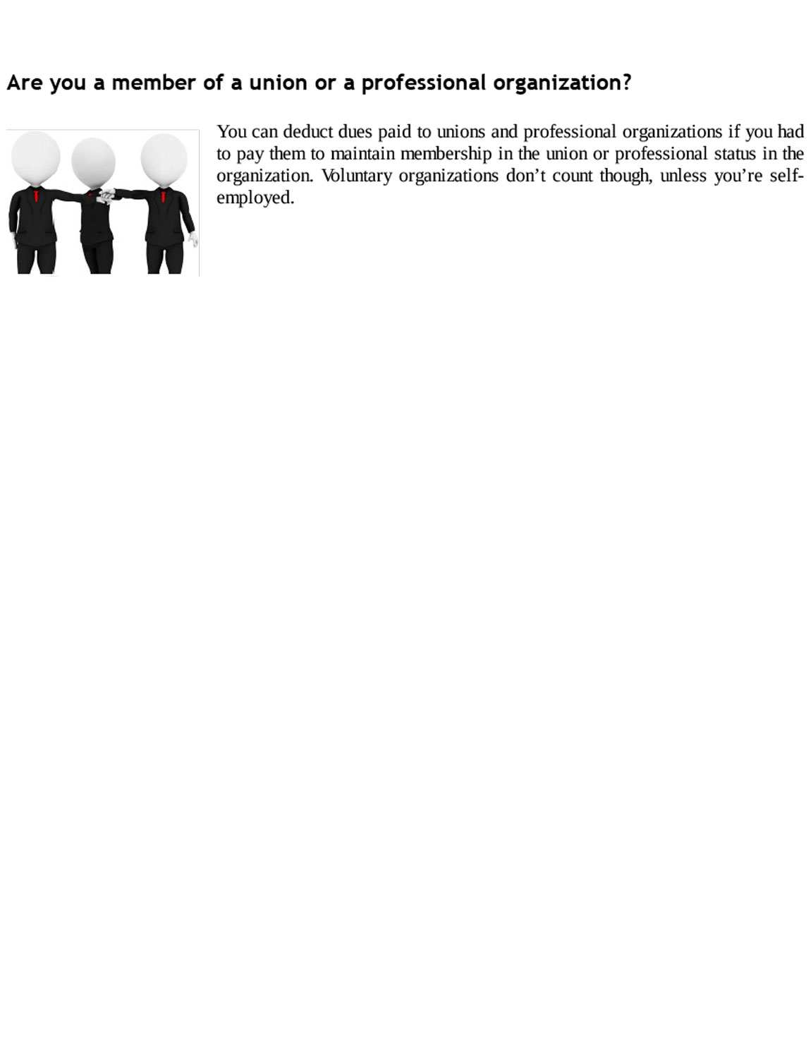 Are you a member of a union or a professional organization? Personal tax planning guide for Canadians