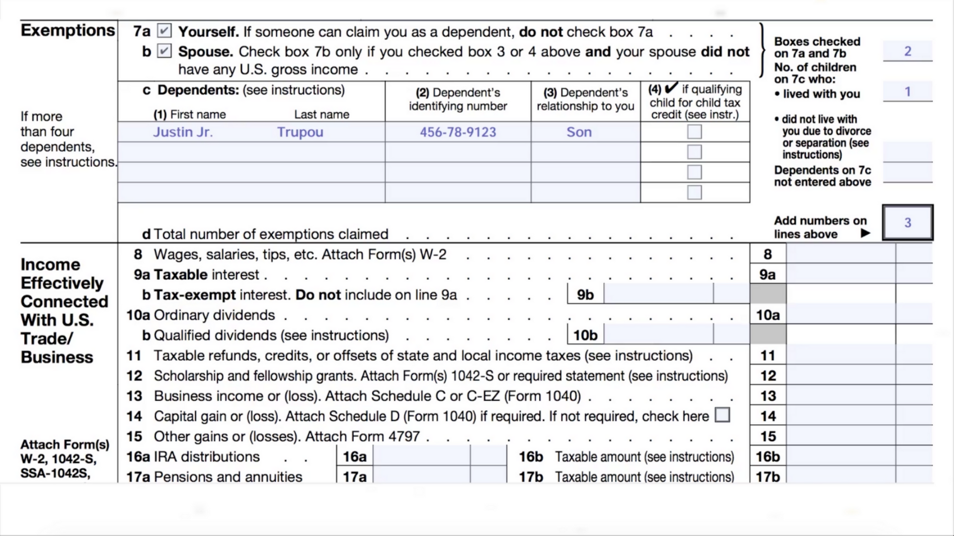 Part 1 How To Prepare A 1040 Nr Tax Return For Us Rental Properties