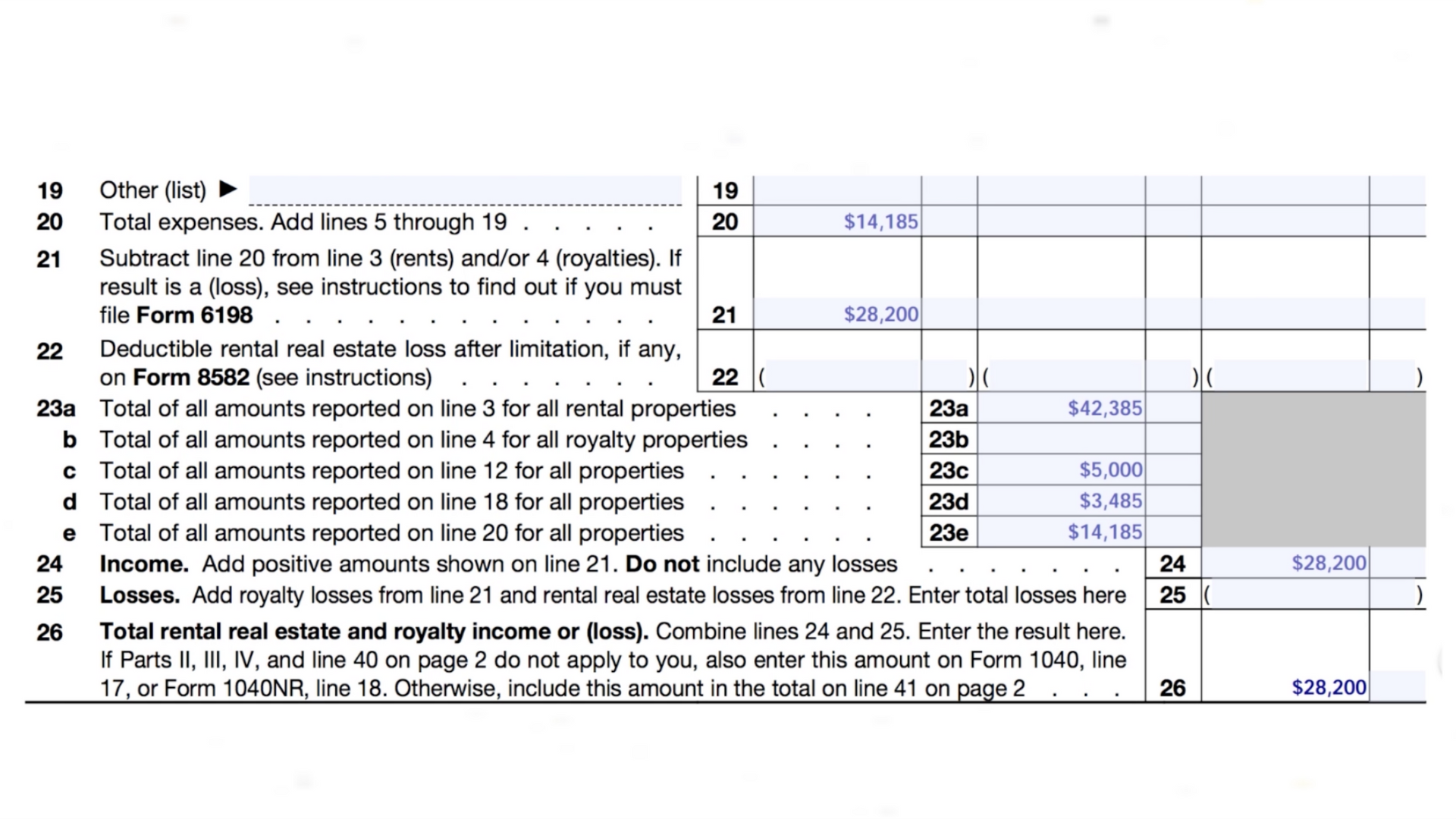 Part 2 How to Prepare a 1040NR Tax Return for U.S. Rental Properties